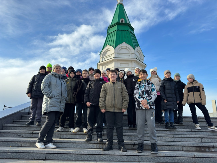 Экскурсия в городе Красноярске.
